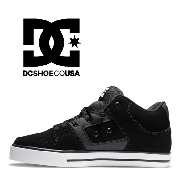 DC - Men's Pure Mid Casual Skate Shoe - Size 11.5 - Picture 2 of 4